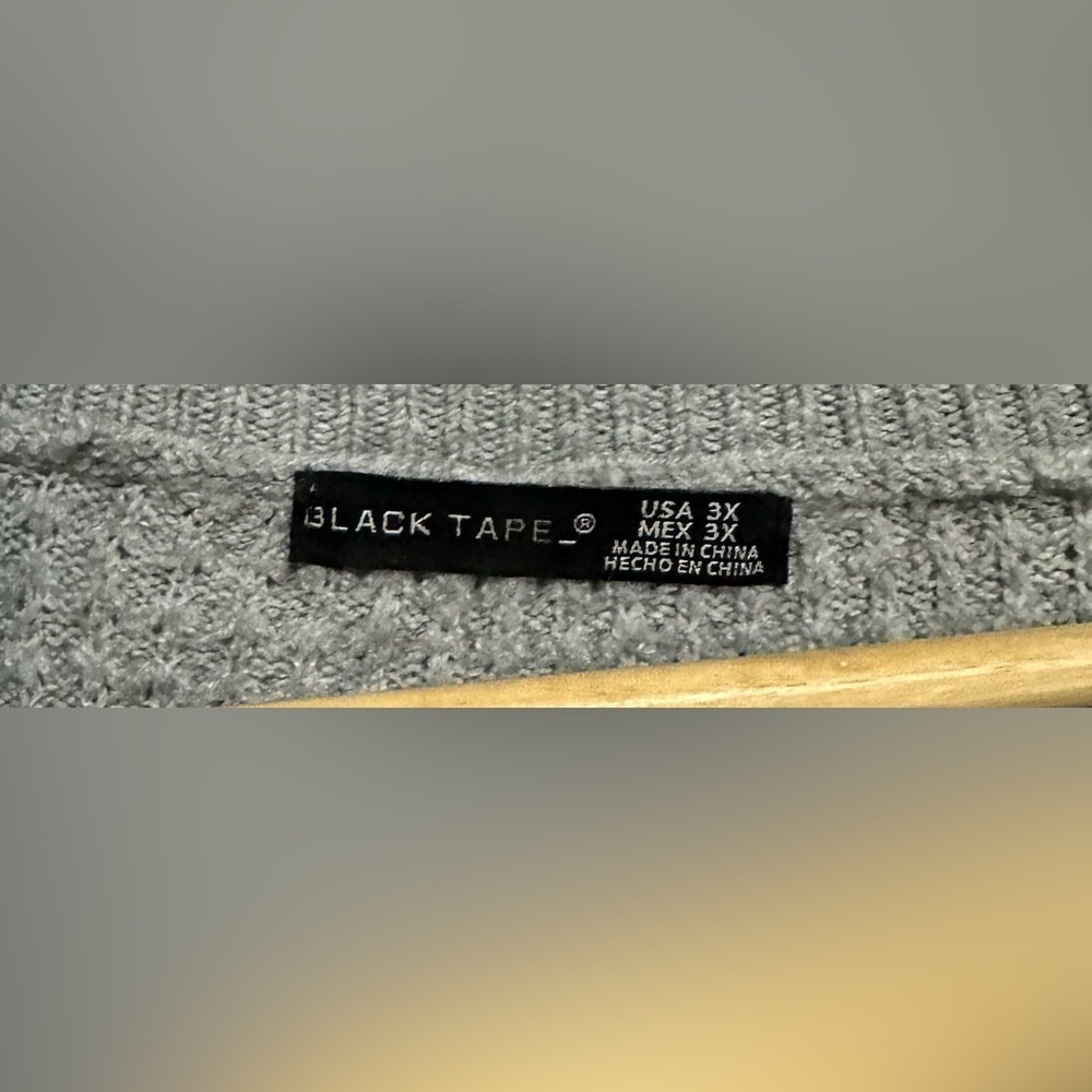 Black Tape: Women’s Sweater (pit to pit approx 30in) - Picture 4 of 7